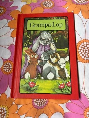 2 for $25 Vintage Serendipity Grampa-Lop Children's Hardcover Book